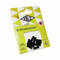 Marque Embout Autoblocant Pour Gaine 5 Mm Noir (Sachet De 10 Pieces) 3 Marque Embout Autoblocant Pour Gaine 5 Mm Noir (Sachet De 10 Pieces)