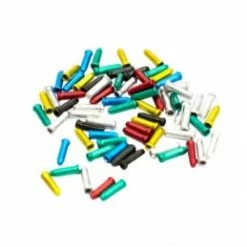 Marque Embout De Câble Fibrax® Multicouleurs (Boite De 500 Unités) -Shimano Solde embout de cable frein fibrax colori assorti boite de 500 bmx freestyle 1