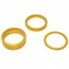 Marque Entretoise Direction Alu Kit Or 1"1-8-28.6 (Kit De 3 Entretoises 2-5-10Mm) -Shimano Solde entretoise direction alu kit or 11 8 286 kit de 3 entretoises 2 5 10mm