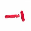 Marque Patin De Frein Route Fibrax Rouge Pour Shimano - Gomme Freinage Très Puissant