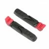 Marque Patin De Frein Route Newton Noir/Rouge Pour Shimano/Campagnolo Veloce/Potenza Nouvelle Génération -Shimano Solde porte patin frein route fixie newton a vis noir 1 paire