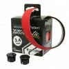 Marque Ruban De Guidon Hi Grip Tatoo Confort Max Rouge 3.4Mm Avec Bouchons
