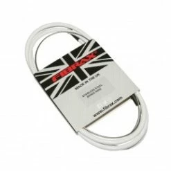 Marque Transmission Frein Fibrax Fcb Blanc-Cable Inox Pour Route-Vtt (Unité) Avec Embouts De Gaine